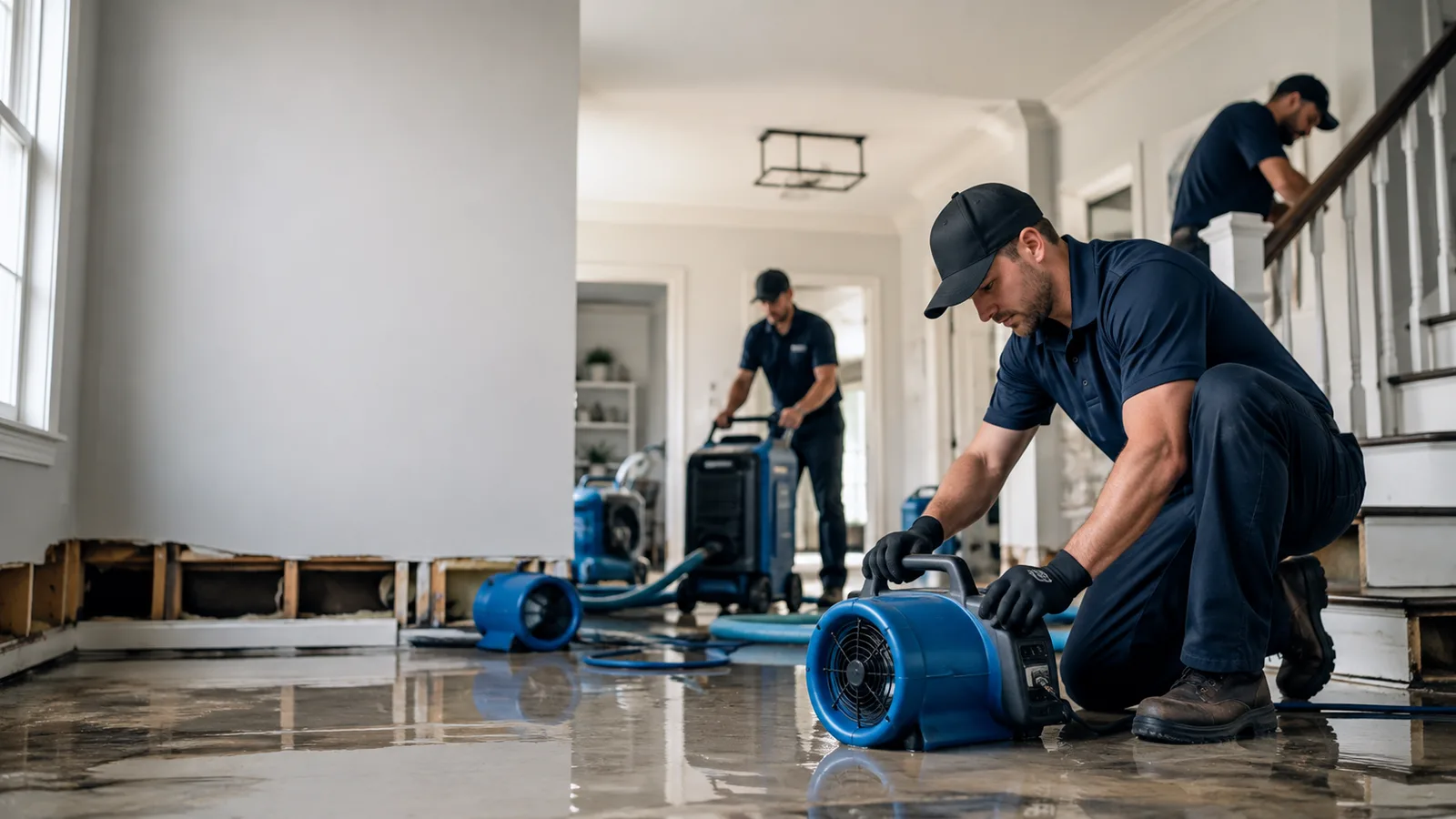 Water Damage Restoration in Chalmers, IN near me
